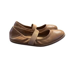 ⭐️ Women’s Lucky Brand Tan Mary Jane Ballet Flats Size 9